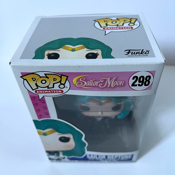Funko Pop Animation: Sailor Moon - Sailor Neptune Collectible Vinyl Figure - Picture 7 of 7